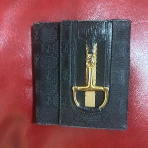 Authentic black Gucci  wallet
